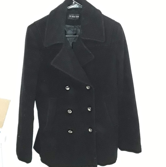 Wool blend pea coat size small - Picture 4 of 6